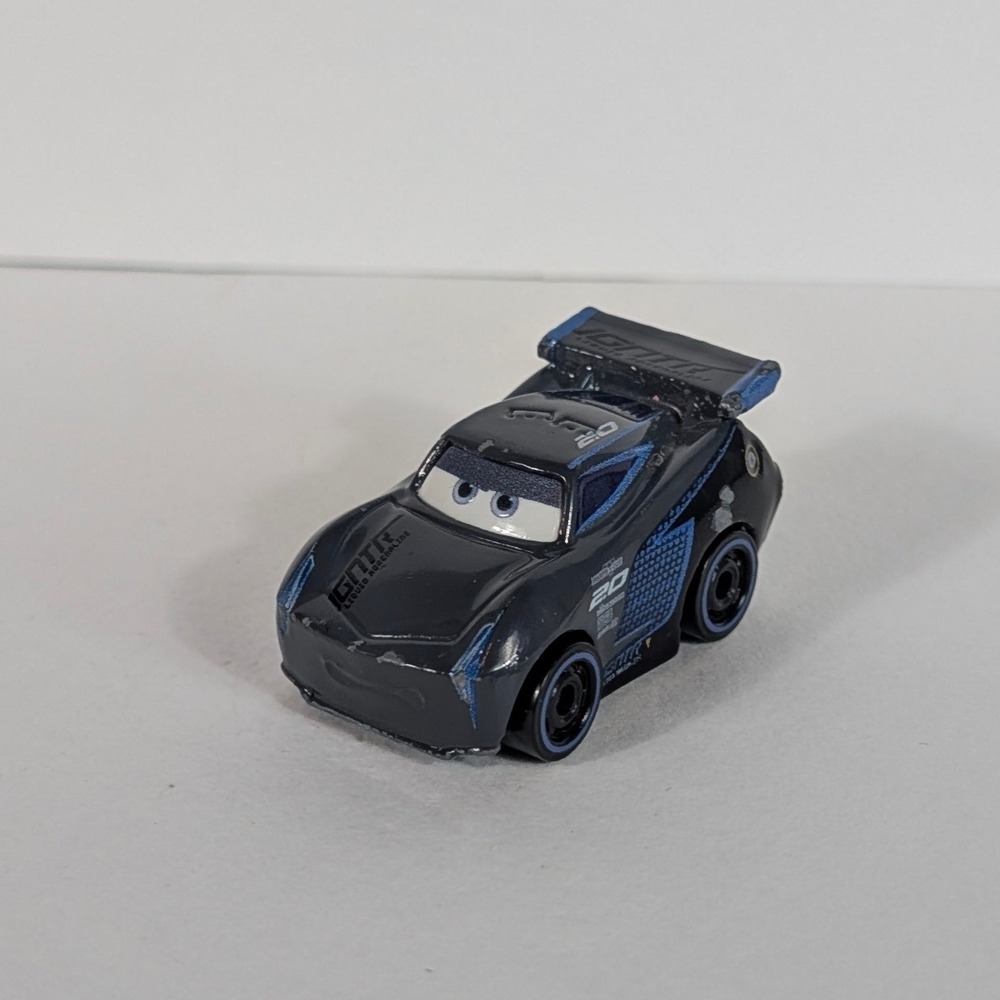 Disney Pixar Cars Jackson Storm Mattel Diecast Mini Racer Black Blue IGNTR 2.0